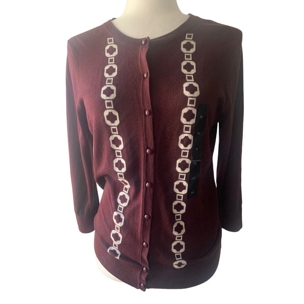 Banana Republic Cardigan Sweater Women's Long Sleeves Button- Down Size M